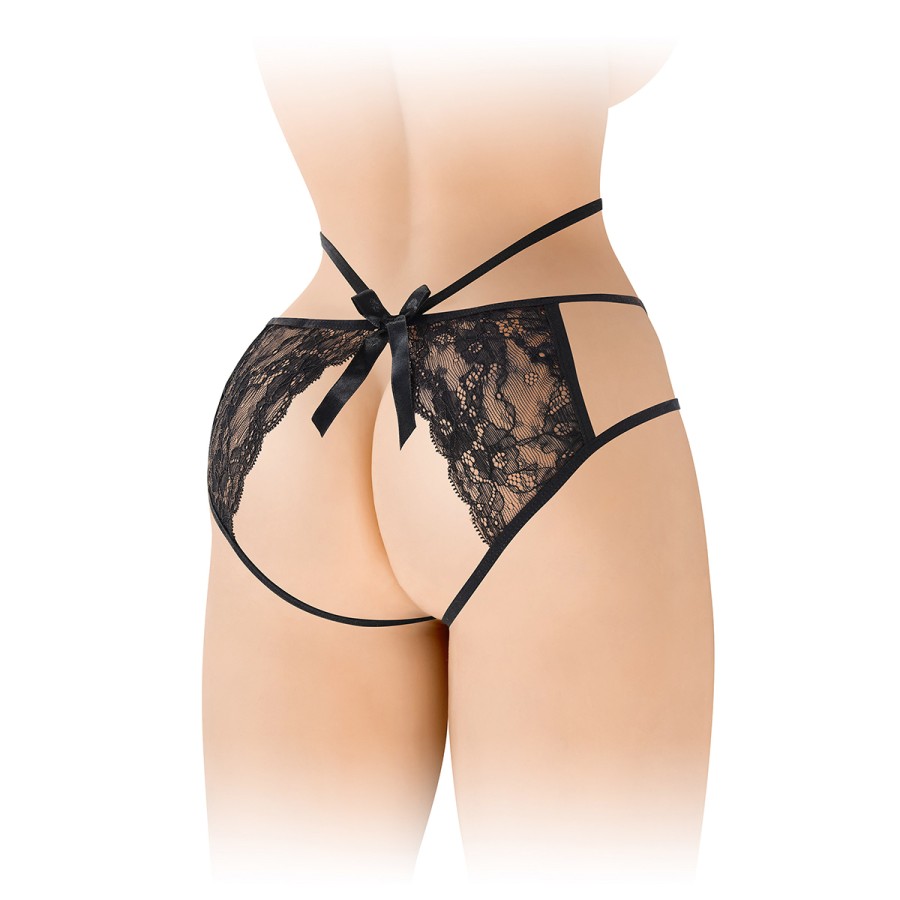 Culotte ouverte  Nadia - noir