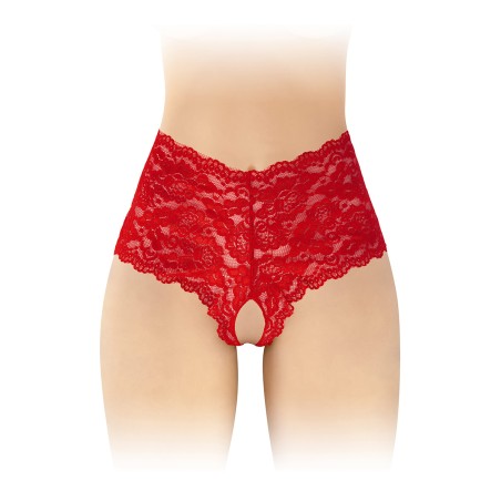 Boxer ouvert Julia - rouge