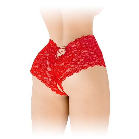 Boxer ouvert Julia - rouge