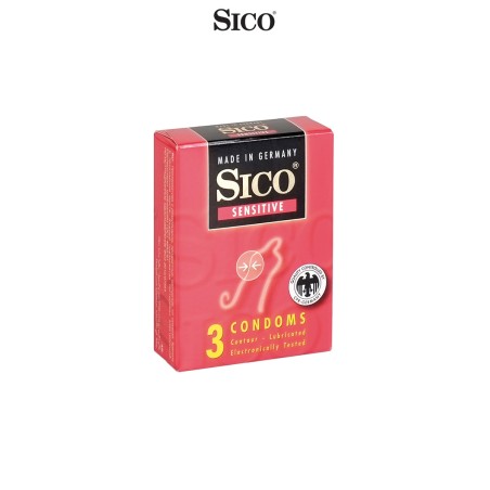 3 Préservatifs Sico SENSITIVE