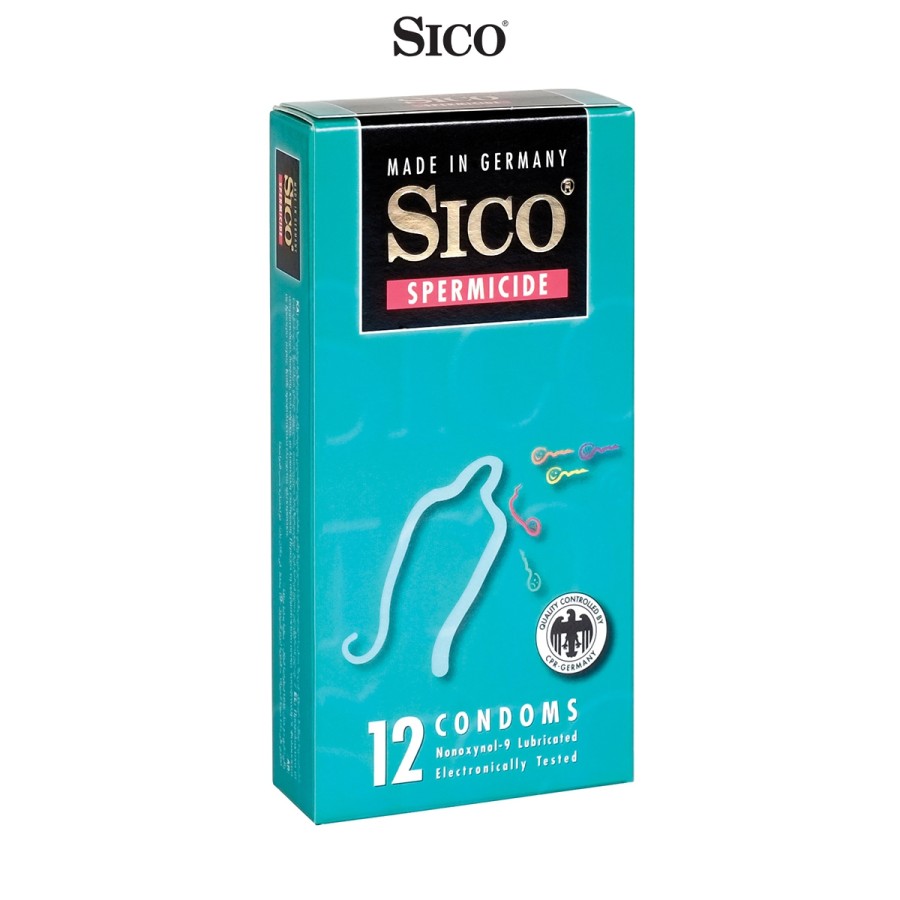 12 préservatifs Sico SPERMICIDE