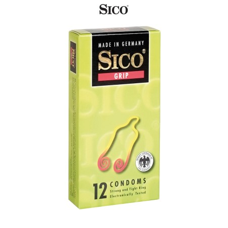 12 préservatifs Sico GRIP