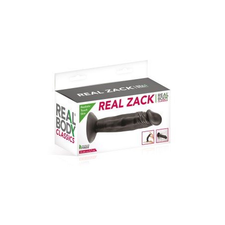 Gode réaliste 16 cm noir - Real Zack