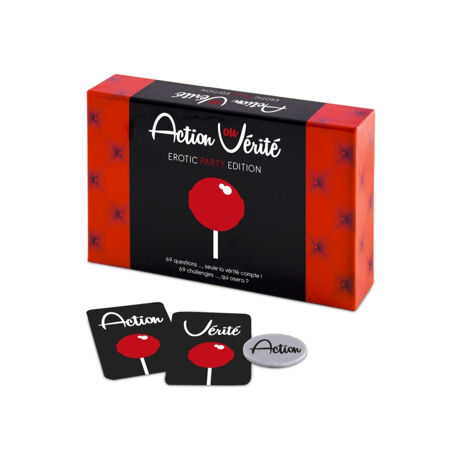 Jeu coquin Action ou Vérité Erotic Party Edition