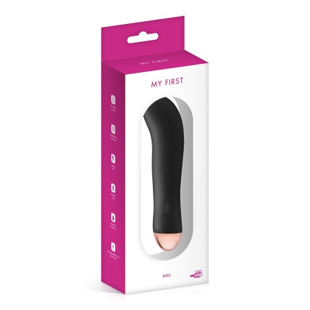 Vibromasseur rechargeable Bird noir - My First