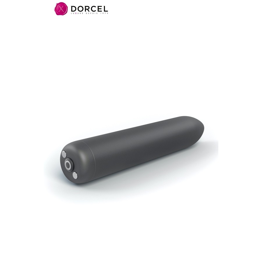 Mini vibro Rocket Bullet noir - Dorcel