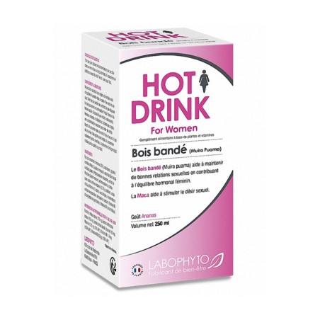 HOT DRINK Femme bois bandé 250 ml