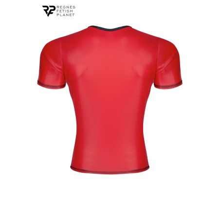 T-shirt wetlook rouge - Regnes