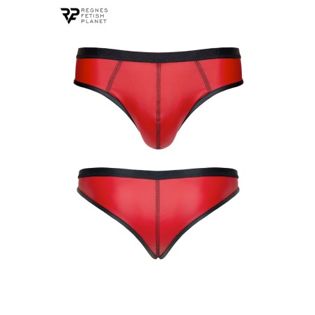 Slip rouge wetlook - Regnes