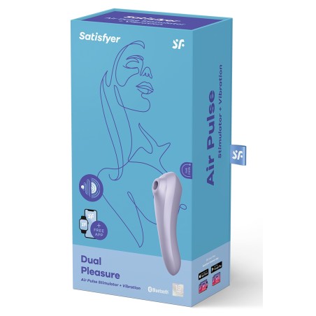 Stimulateur Satisfyer Dual Pleasure mauve