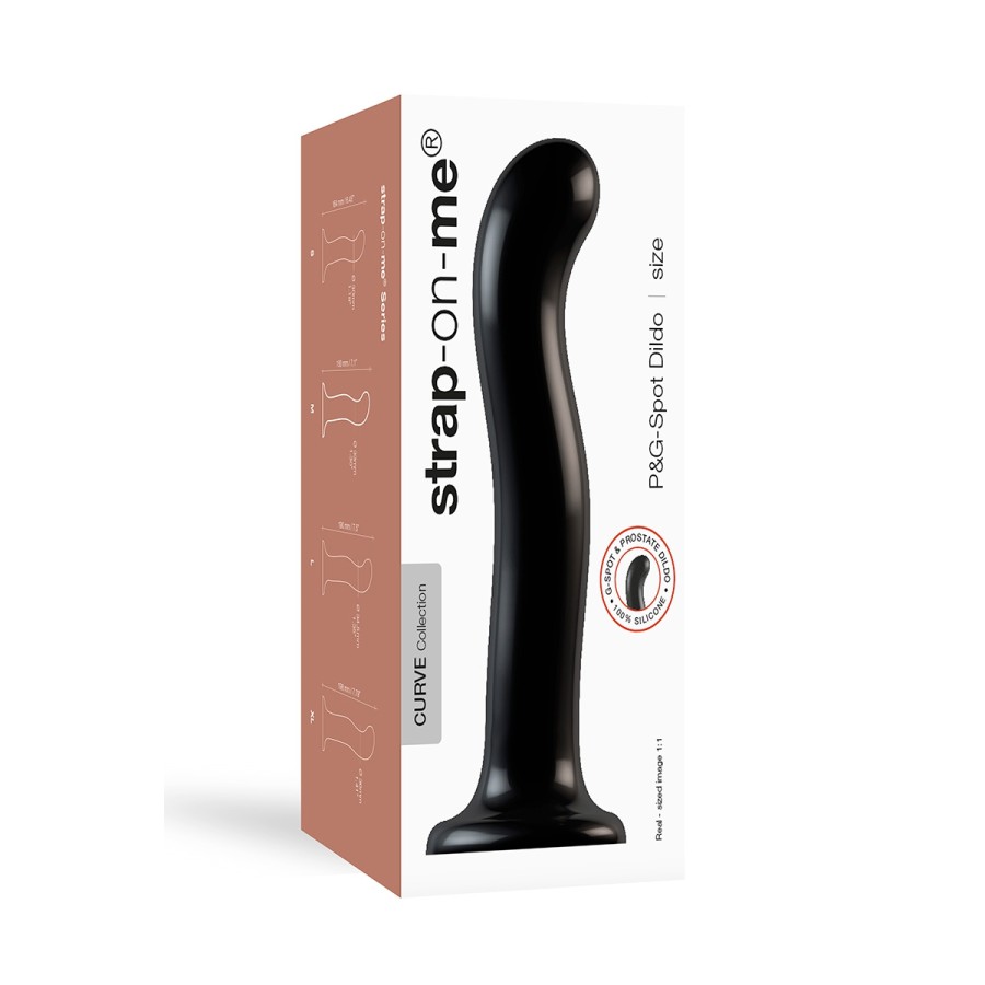 Dildo point P et G taille M - Strap On Me