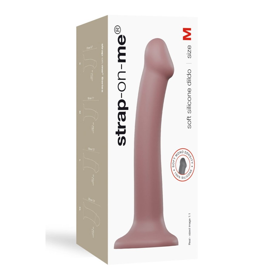 Dildo mono densité vieux rose XL - Strap On Me