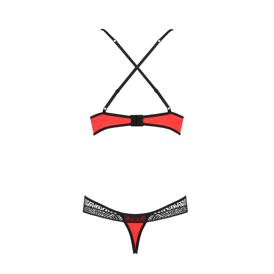 Ensemble Scarlet Bikini rouge - Passion