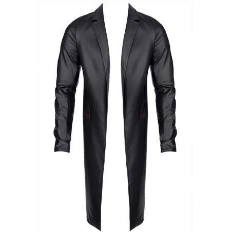 Manteau long wetlook Sergio - Regnes