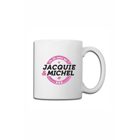 Mug blanc J&M - logo rond