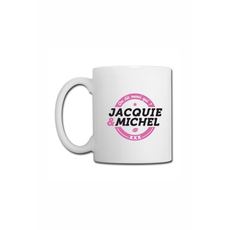 Mug blanc J&M - logo rond