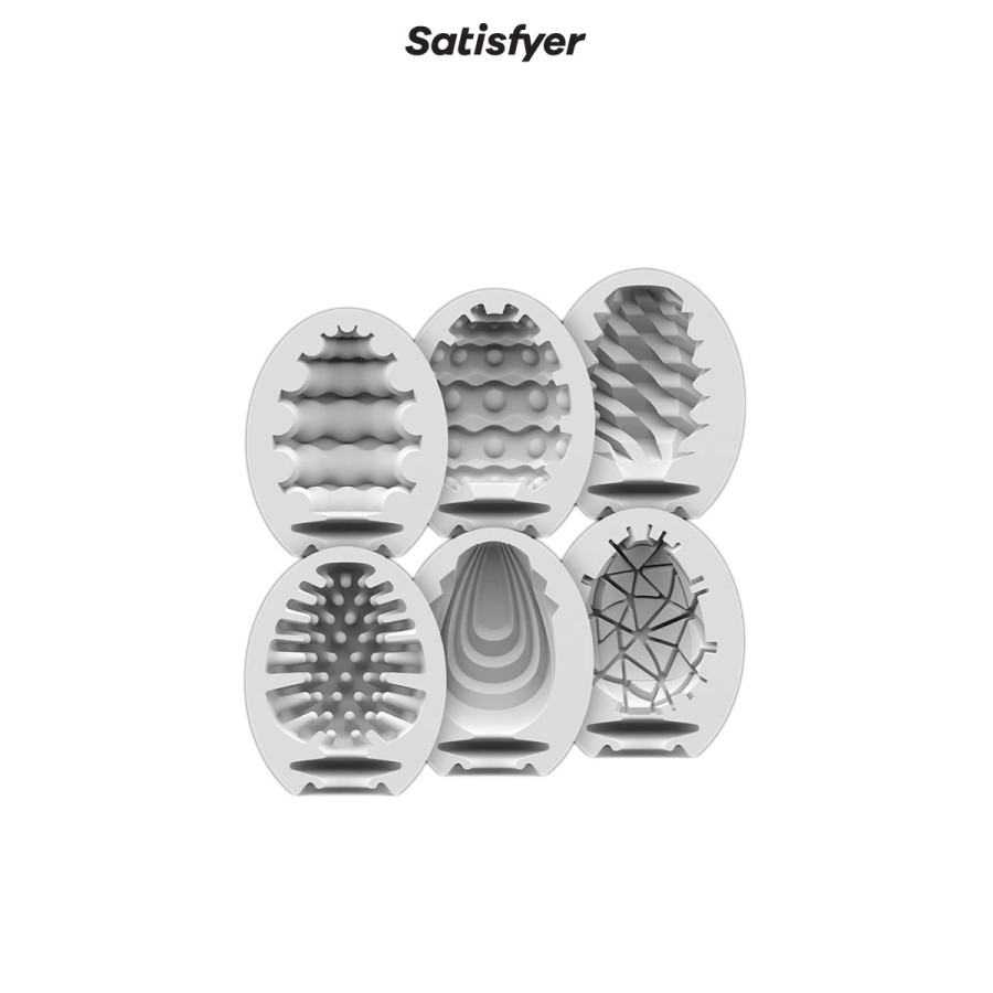 Pack de 6 Satisfyer Eggs assortis