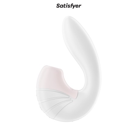 Double stimulateur Supernova blanc - Satisfyer