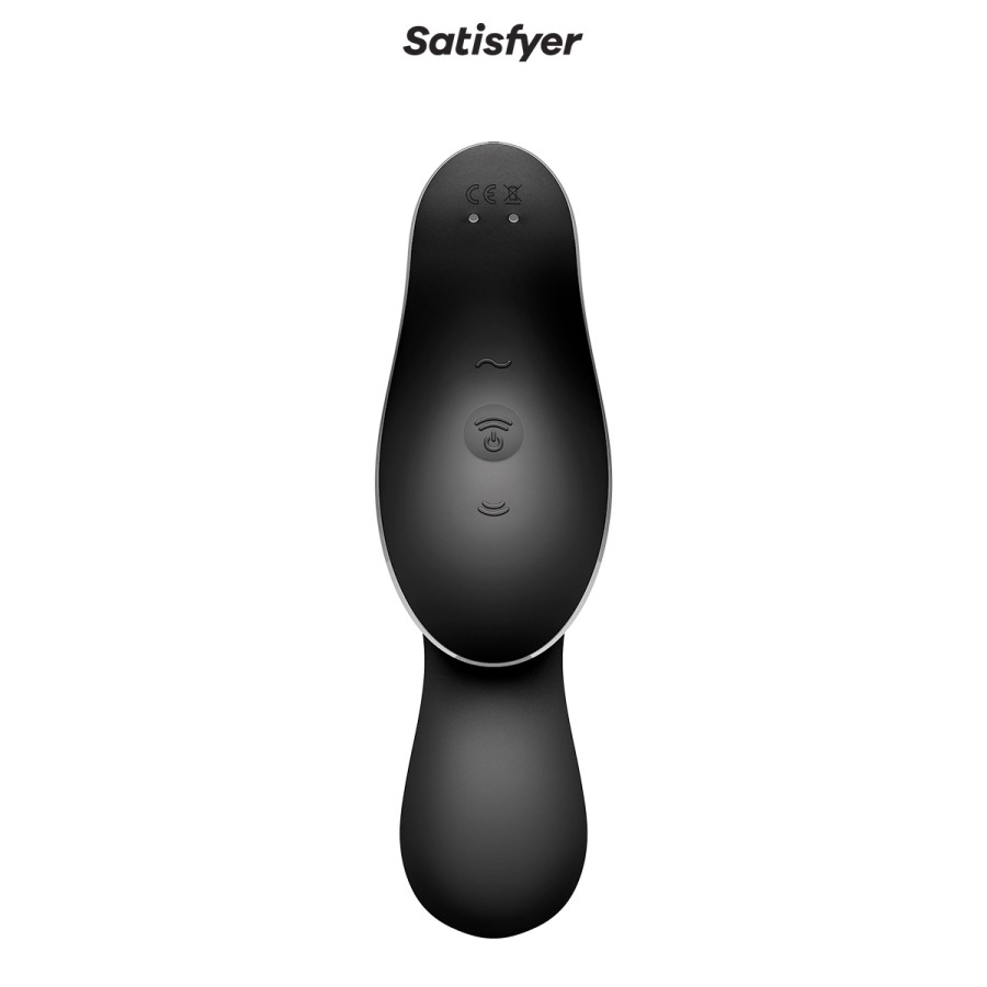 Vibro à air pulsé Curvy Trinity 2 noir - Satisfyer