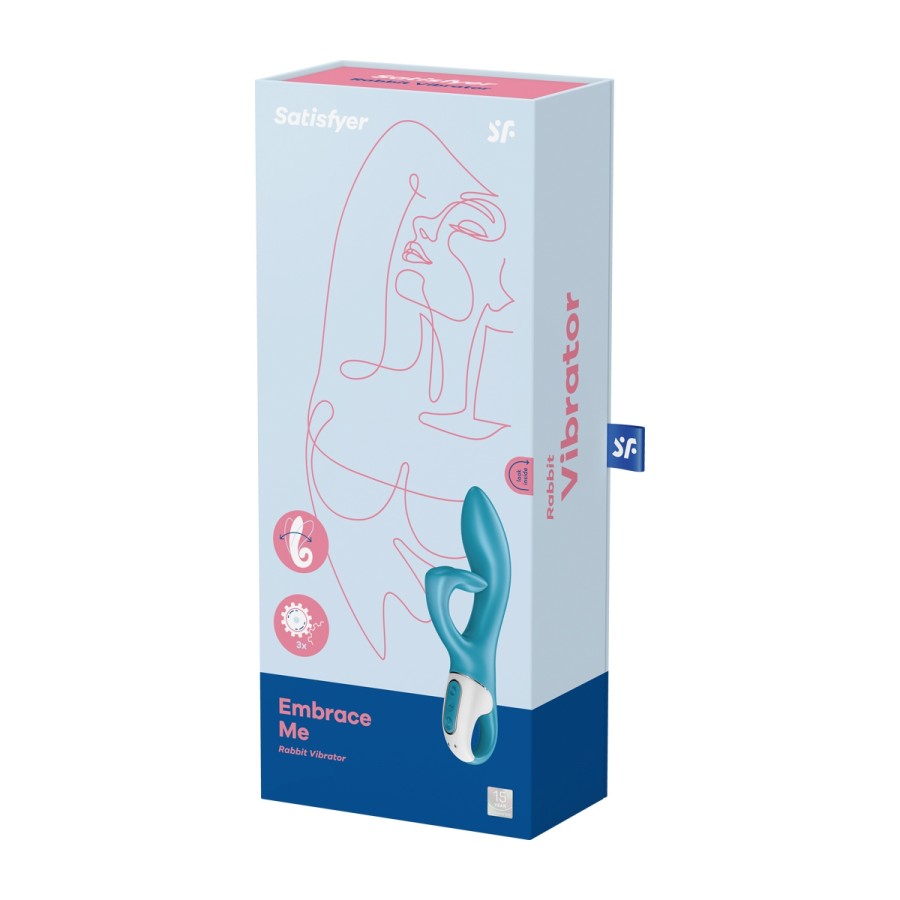 Vibro Rabbit Embrace Me Bleu - Satisfyer