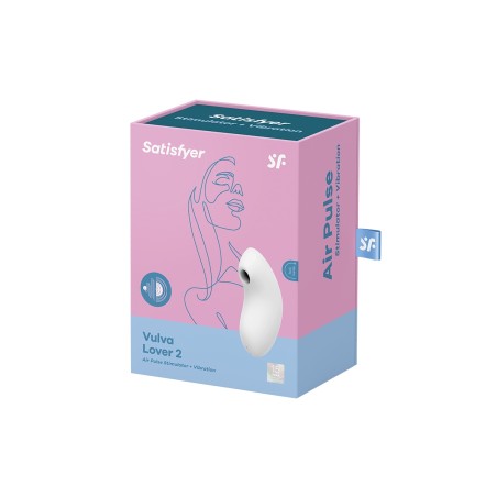 Double stimulateur Vulva Lover 2 blanc - Satisfyer