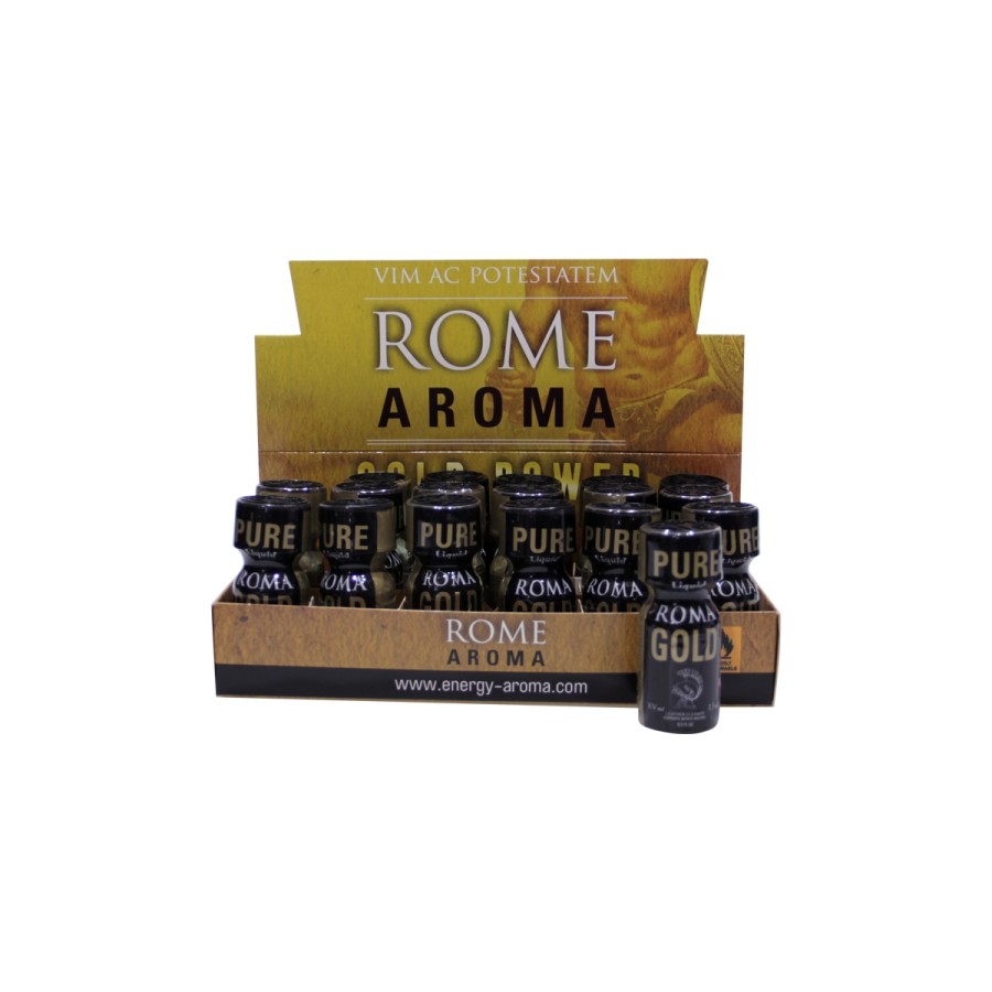 Box 18 poppers Roma Gold 15ml