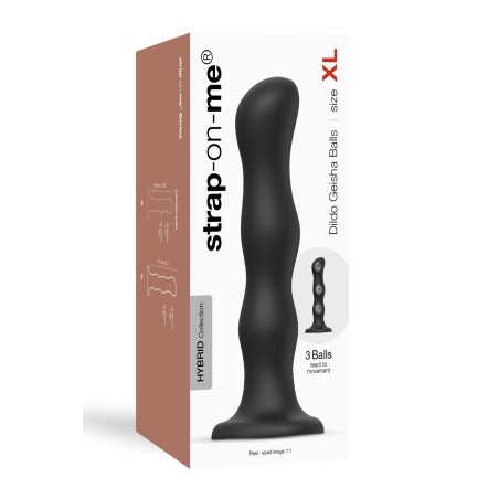 Geisha Dildo XL Noir - Strap-On-Me