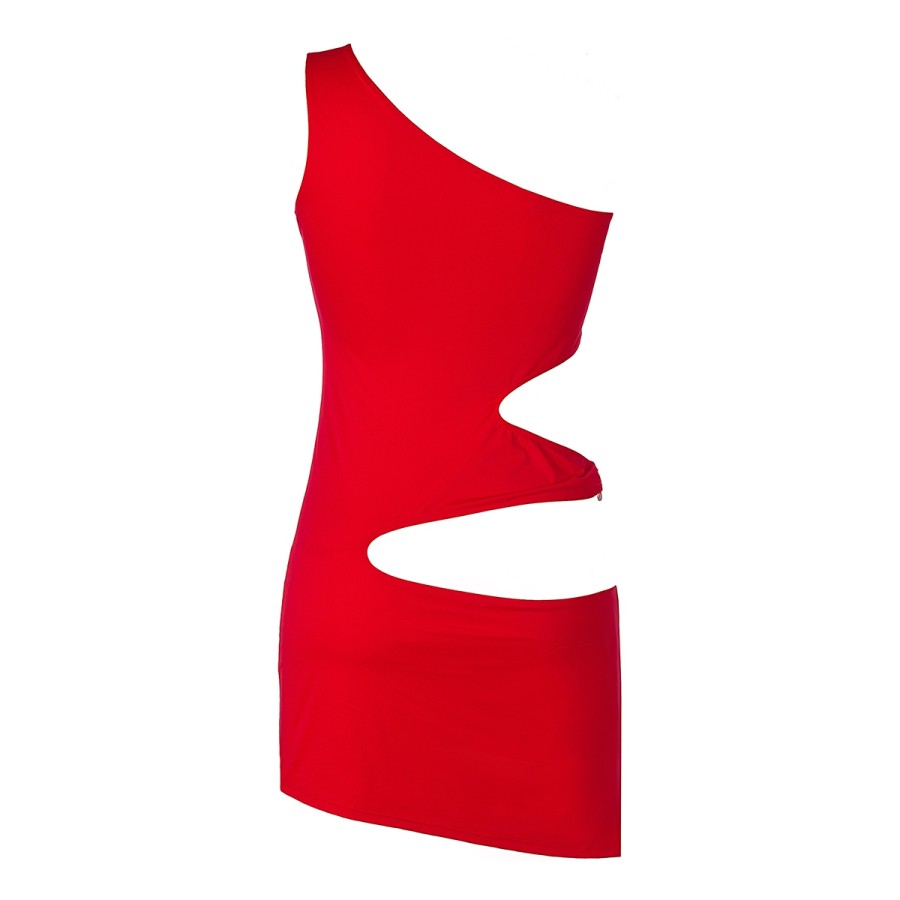 Robe rouge V-9249 - Axami