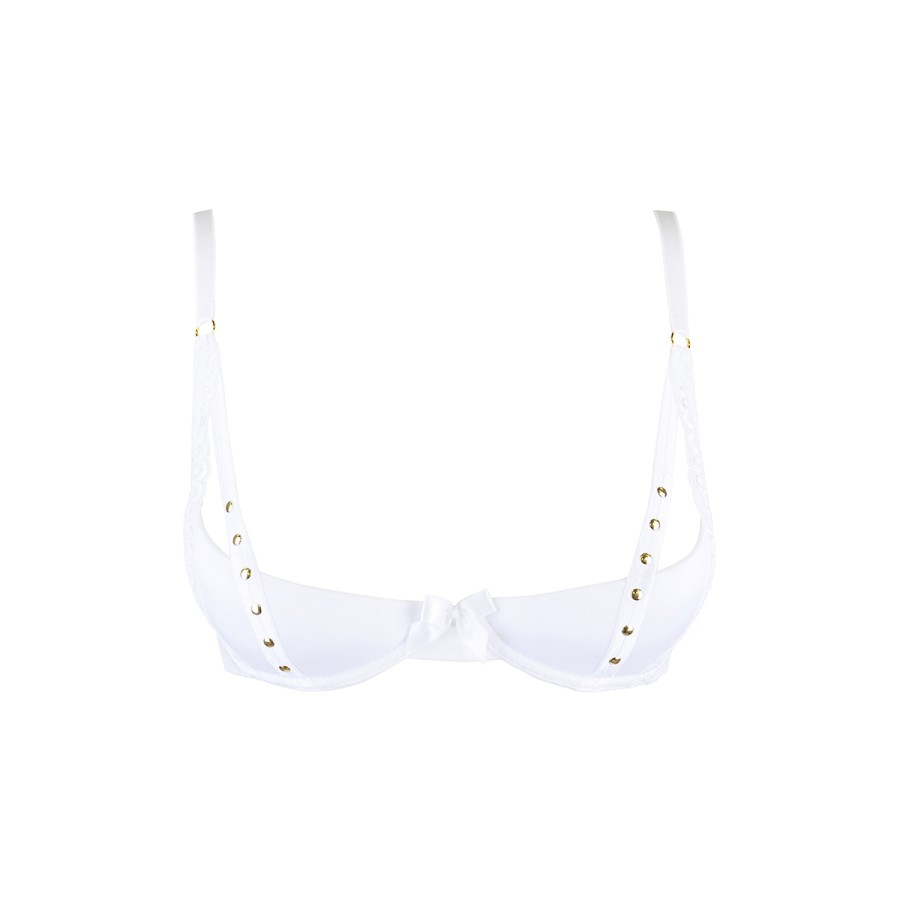 Soutien-gorge seins nus blanc V-9791 - Axami