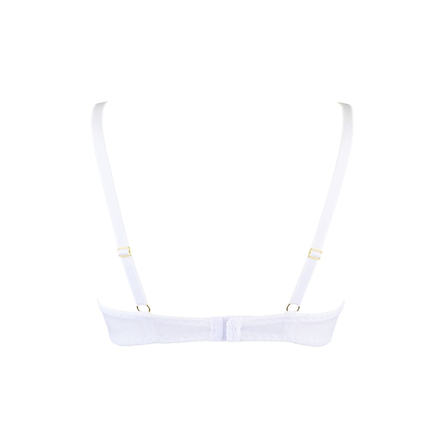 Soutien-gorge seins nus blanc V-9791 - Axami