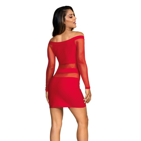 Robe rouge V-9299 - Axami