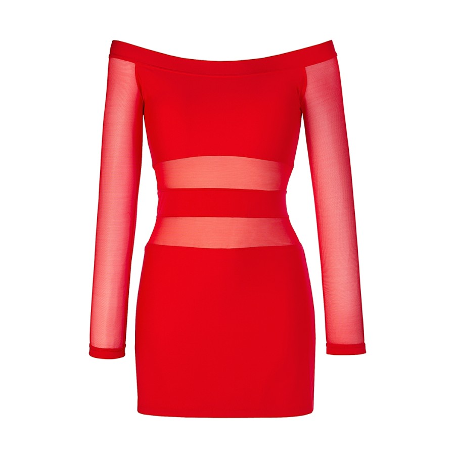 Robe rouge V-9299 - Axami