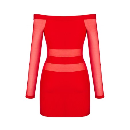 Robe rouge V-9299 - Axami