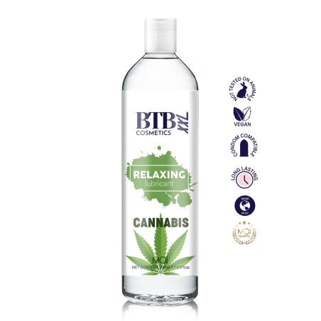 Lubrifiant relaxant au cannabis 250 ml - BTB