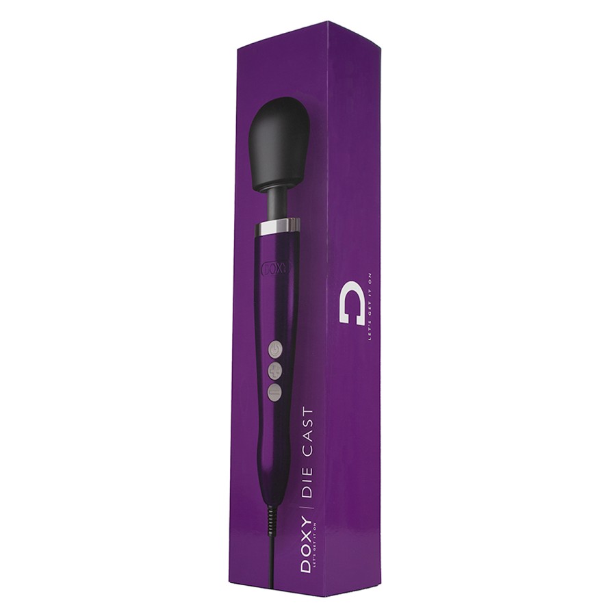 Vibro Wand Doxy Die Cast Violet