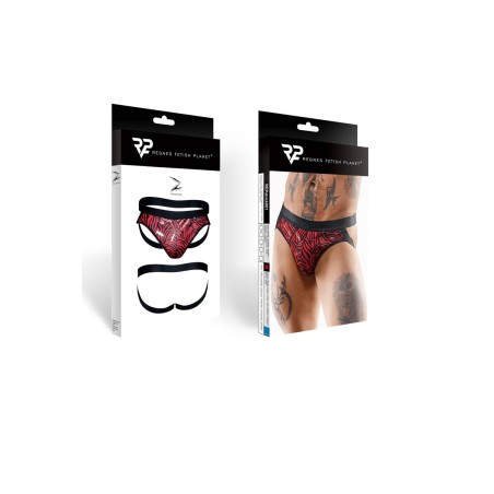 Jockstrap en tulle zébré - Regnes