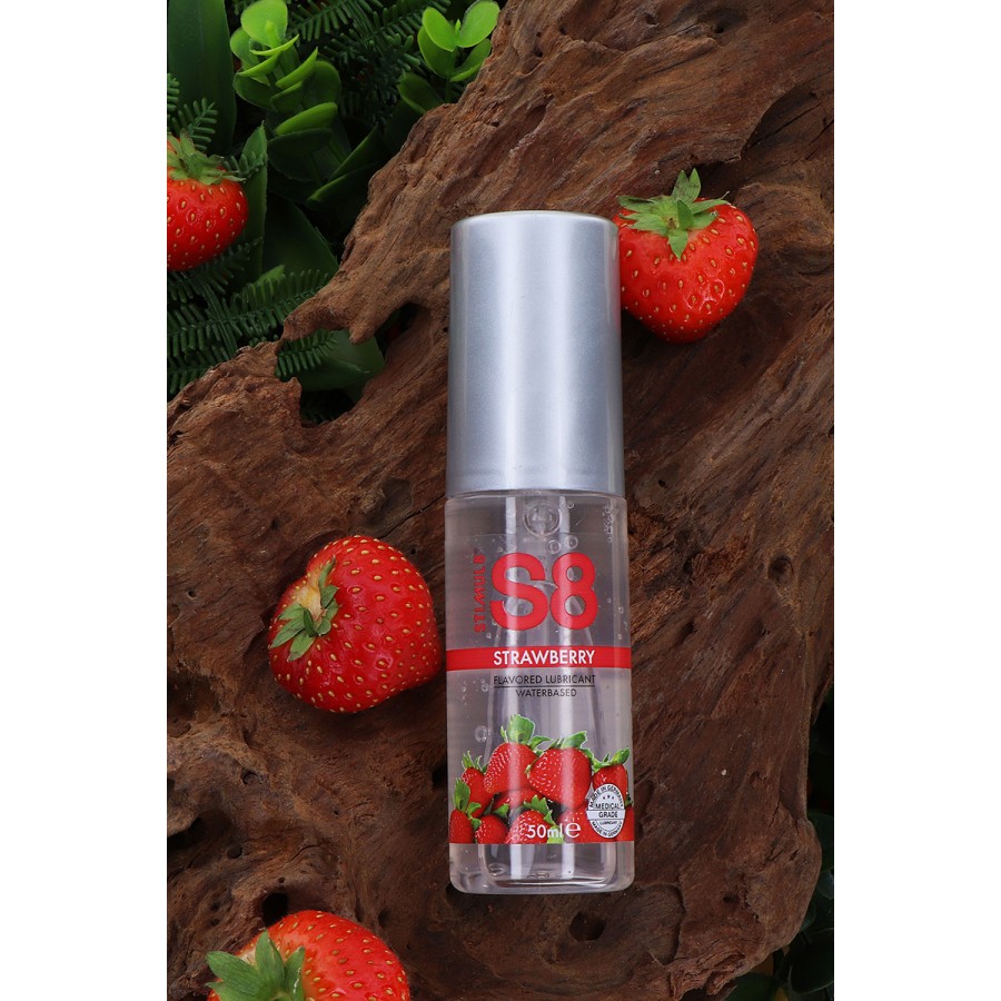 Lubrifiant parfumé Fraise 50ml - S8