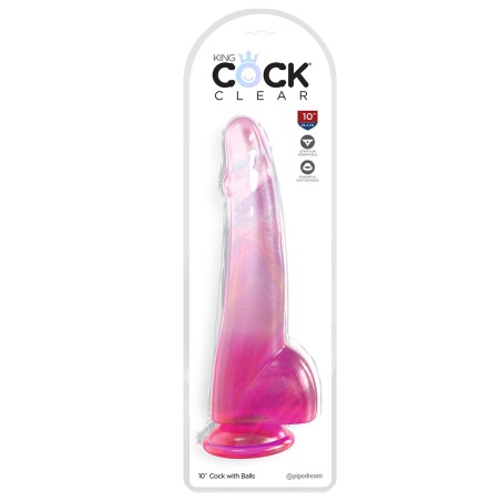 Gode XXL  27,9 x 5,7 cm Pink - King Cock