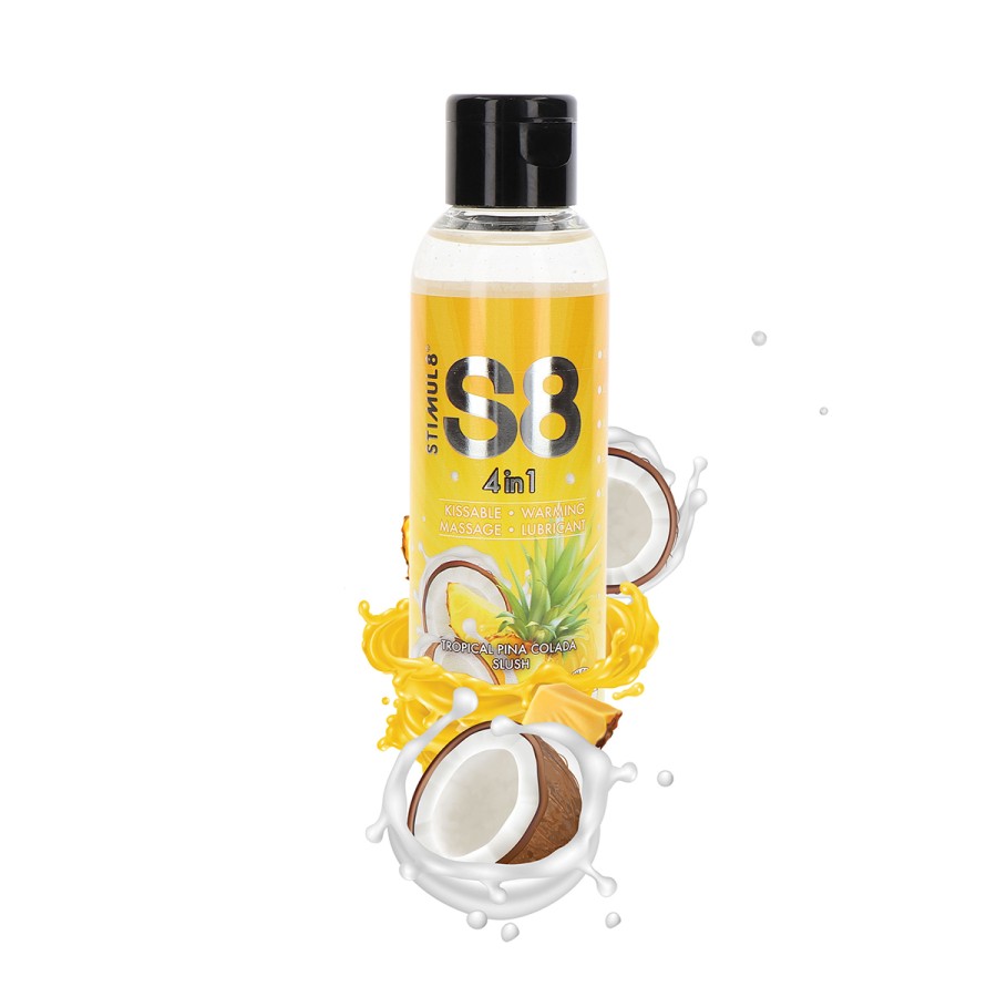 Lubrifiant S8 4 en 1 gout Tropical Pina Colada