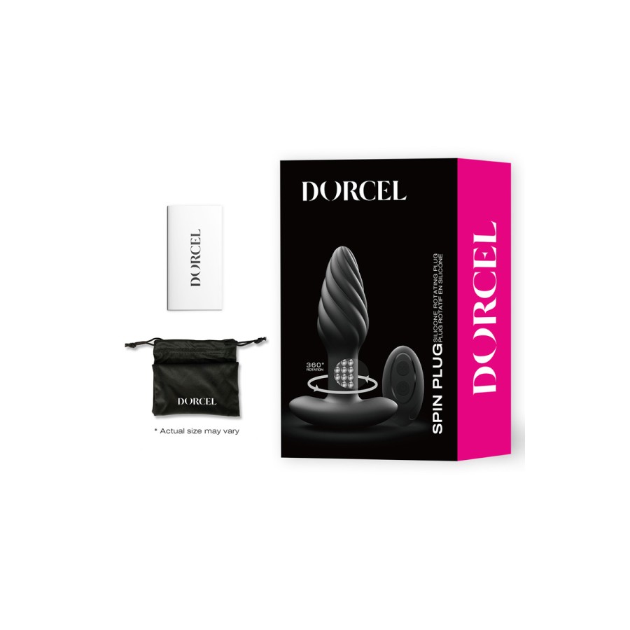 Plug anal rotatif Spin Plug - Dorcel