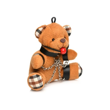 Porte-clés Teddy Bear bâillonné