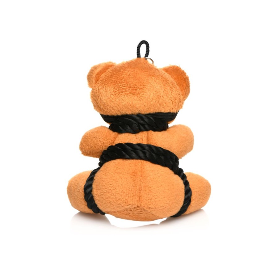 Porte-clés Teddy Bear en tenue Bondage