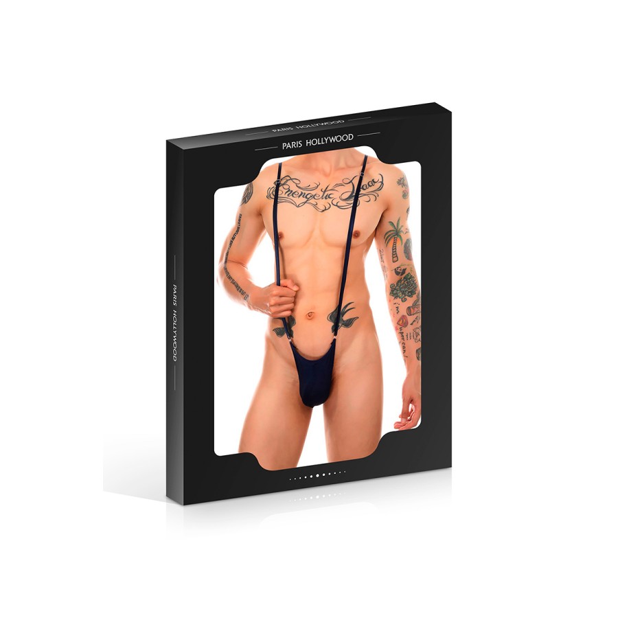 Body string homme noir