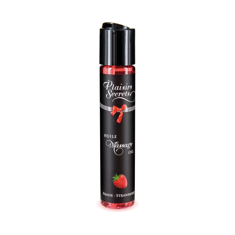 Huile de massage gourmande - Fraise