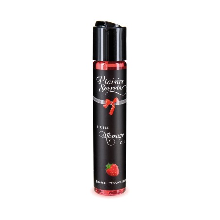 Huile de massage gourmande - Fraise