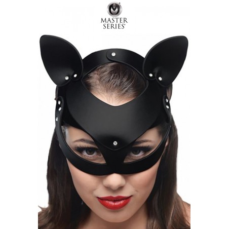 Masque de chat en cuir Bad Kitten