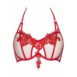 Soutien-gorge rouge V-8861 - Axami