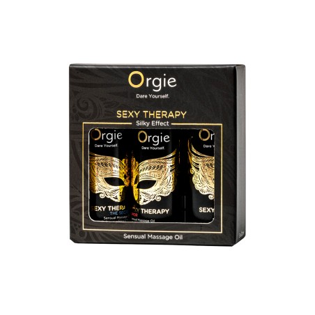 Coffret 3 huiles de massage sensuel Sexy Therapy Collection