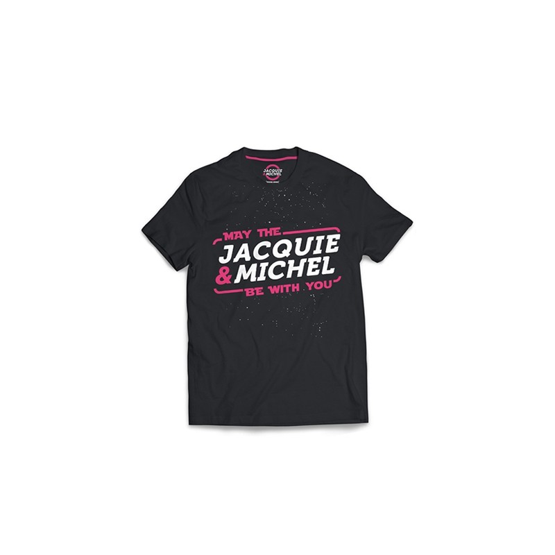 Tee-shirt May The Jacquie & Michel be with you